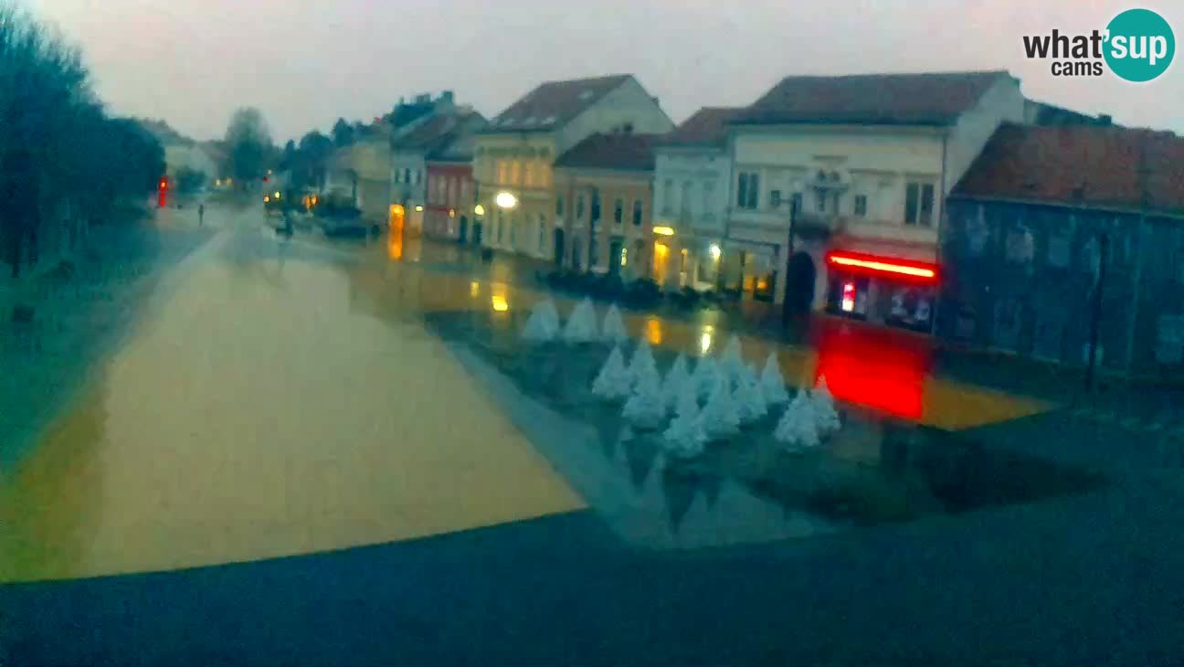 Webcam live Koprivnica – Zrinski trg