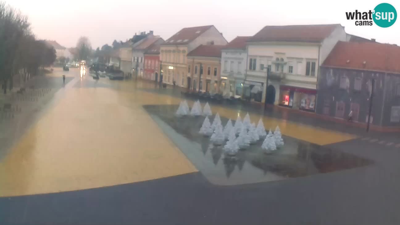 Webcam live Koprivnica – Zrinski trg