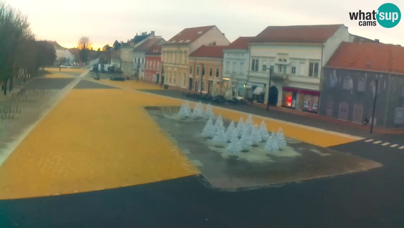 Webcam live Koprivnica – Zrinski trg