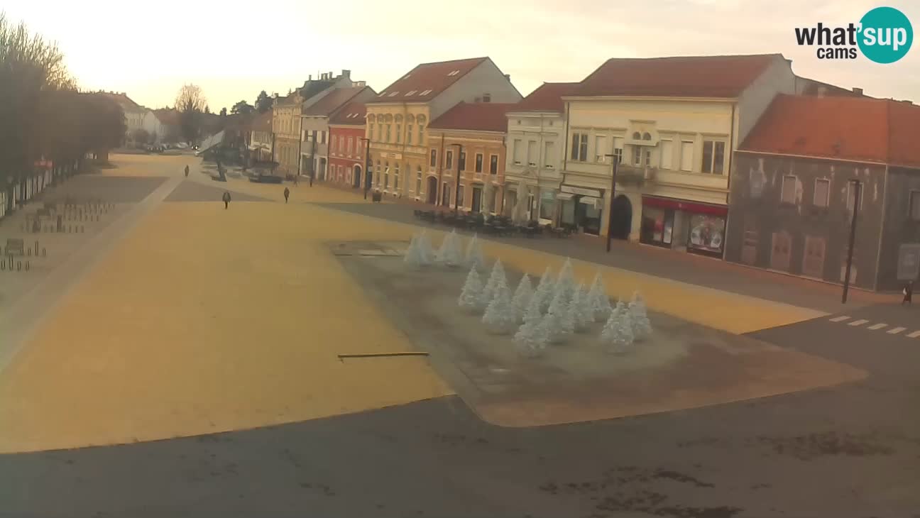 Webcam live Koprivnica – Zrinski trg