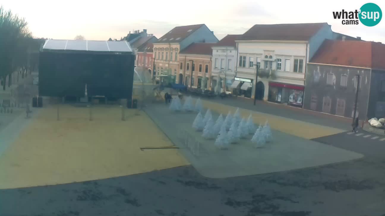 Webcam live Koprivnica – Zrinski trg