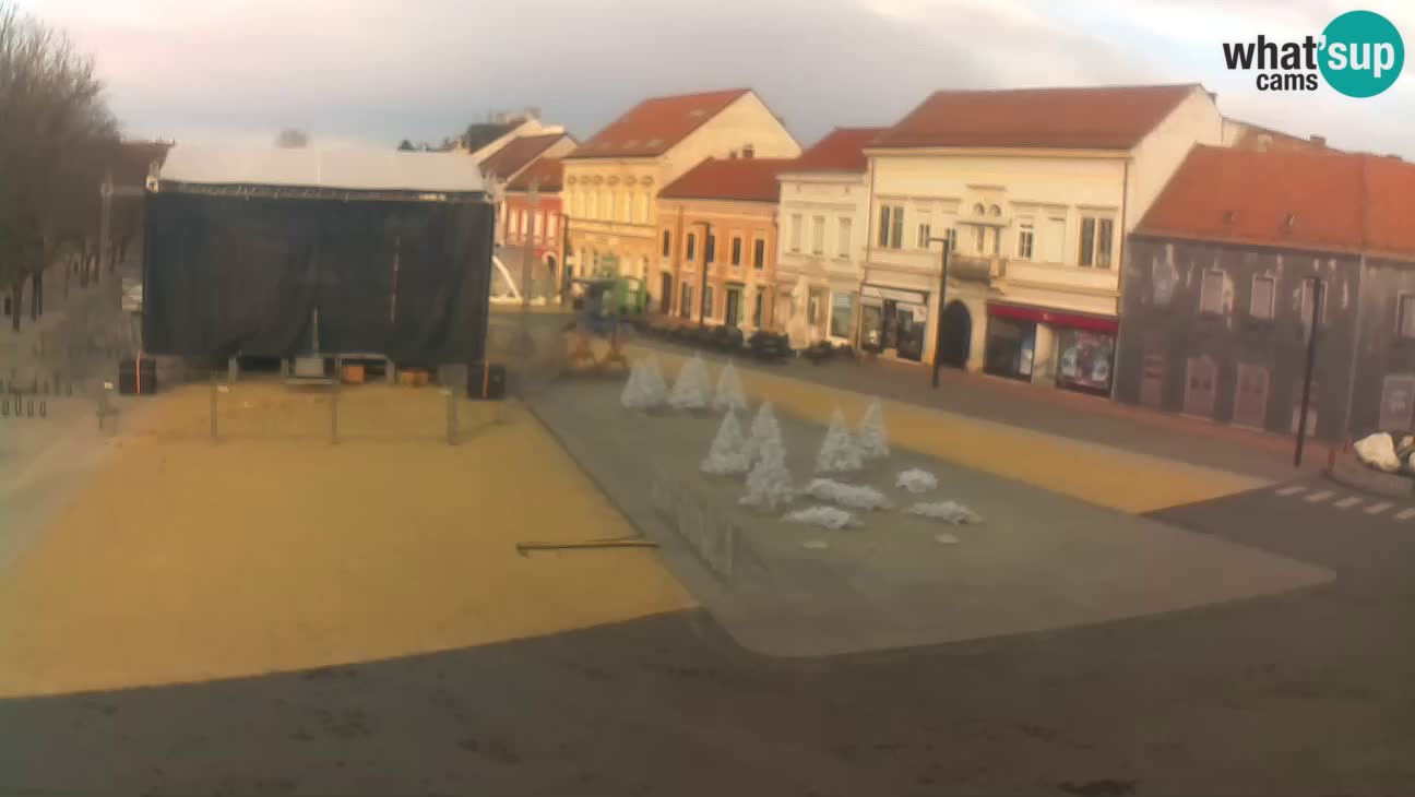 Webcam live Koprivnica – Zrinski trg