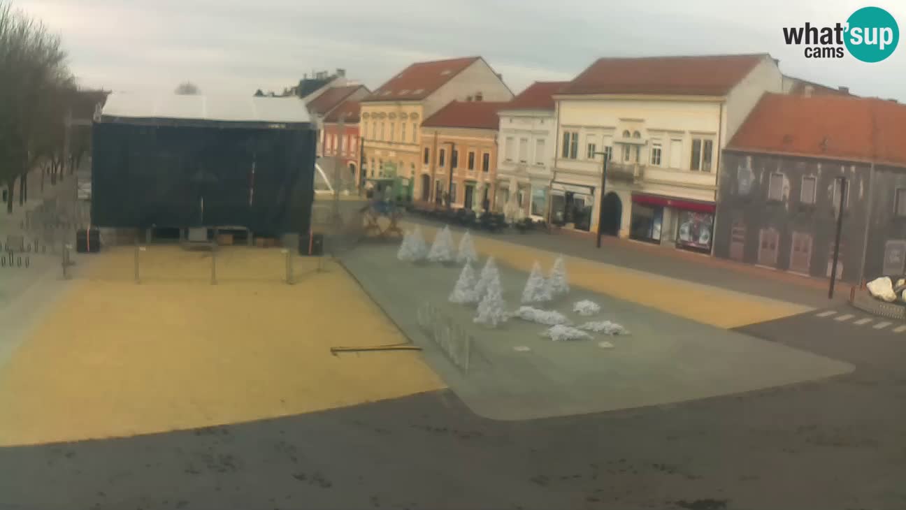 Webcam live Koprivnica – Zrinski trg