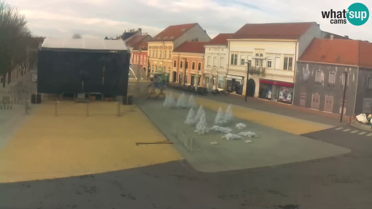 Webcam live Koprivnica – Zrinski trg