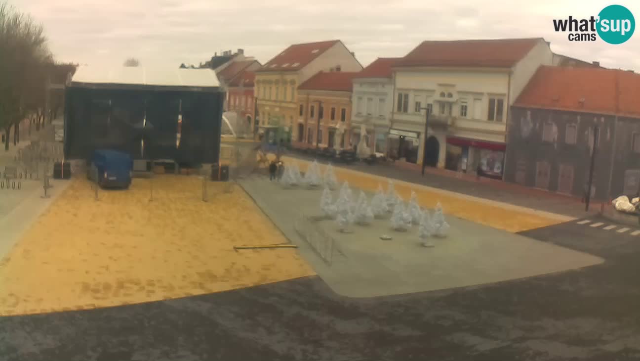 Webcam live Koprivnica – Zrinski trg