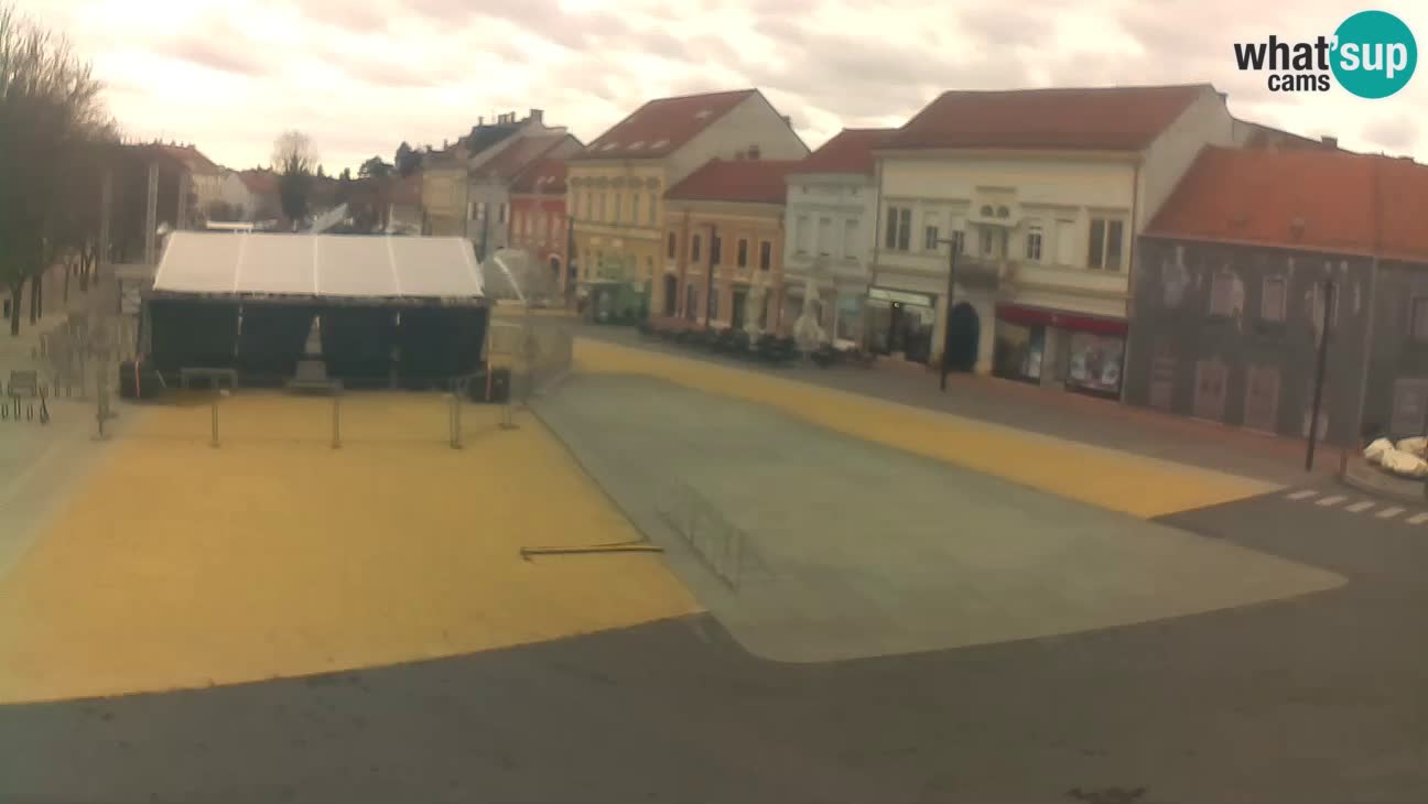 Webcam live Koprivnica – Zrinski trg