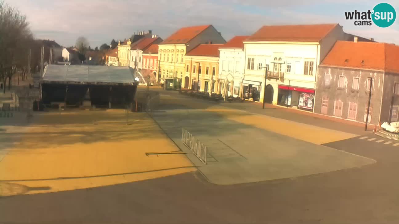 Webcam live Koprivnica – Zrinski trg