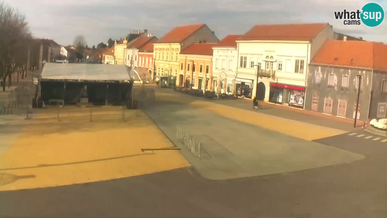 Webcam live Koprivnica – Zrinski trg