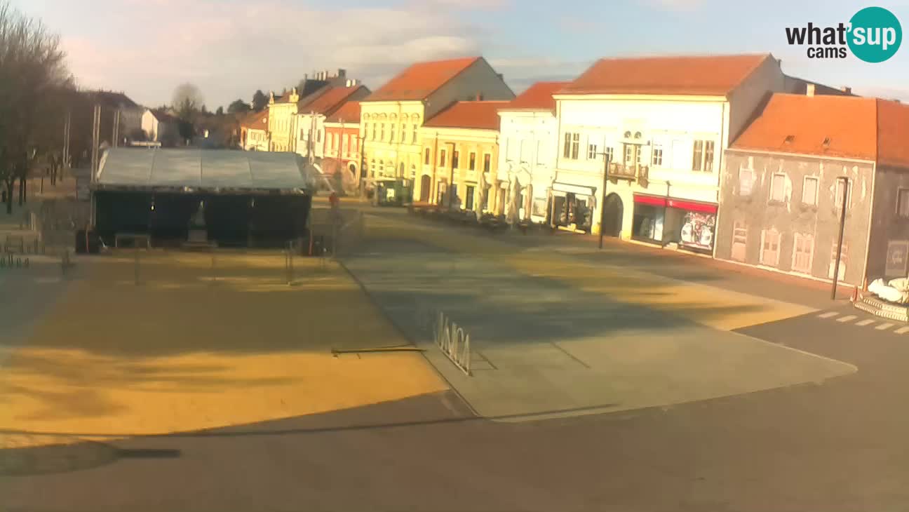 Webcam live Koprivnica – Zrinski trg