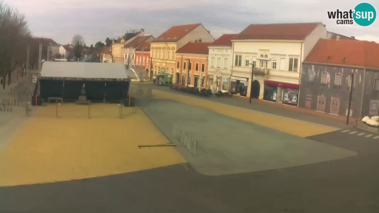 Webcam live Koprivnica – Zrinski trg