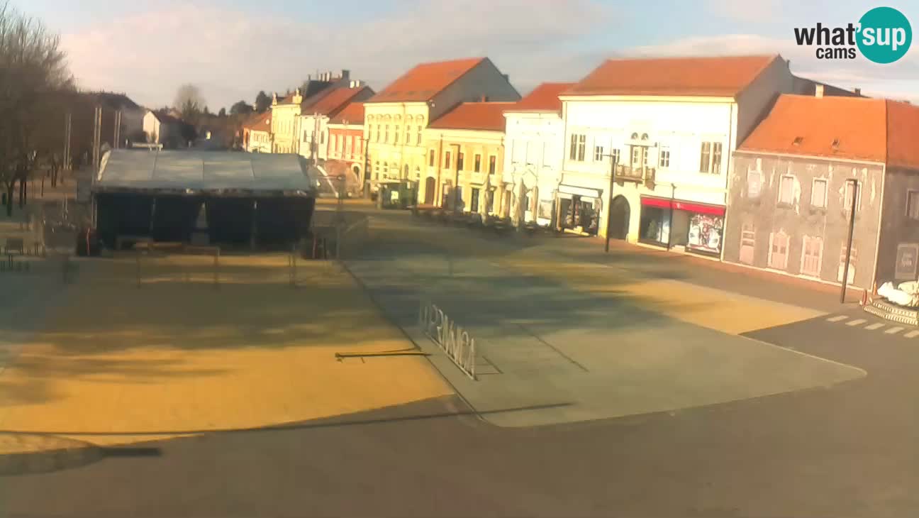 Webcam live Koprivnica – Zrinski trg