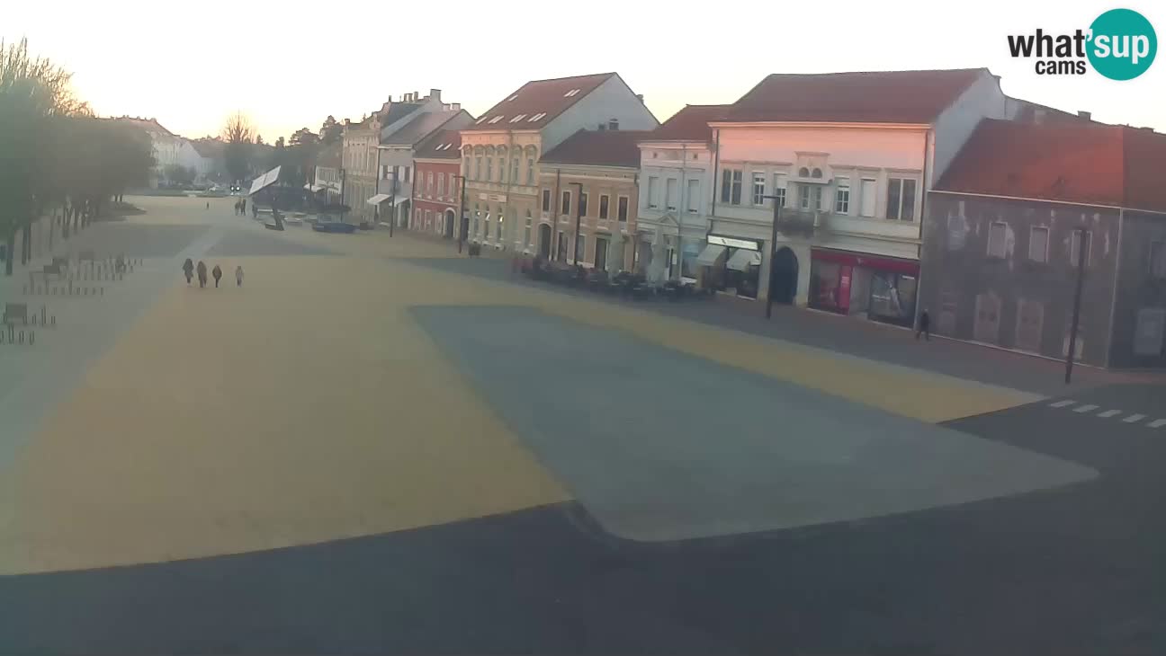 Webcam live Koprivnica – Zrinski trg