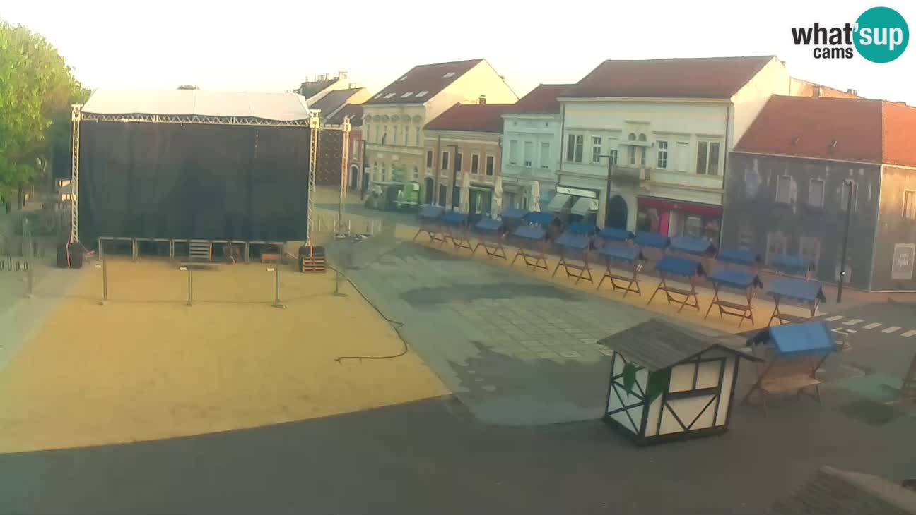 Webcam live Koprivnica – Zrinski trg