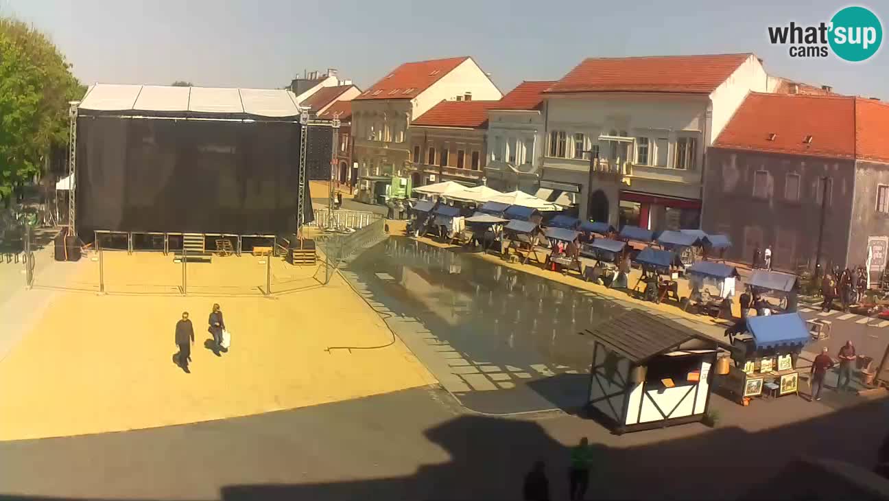 Webcam Koprivnica – Zrinski trg
