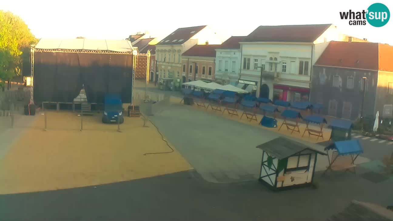 Webcam live Koprivnica – Zrinski trg