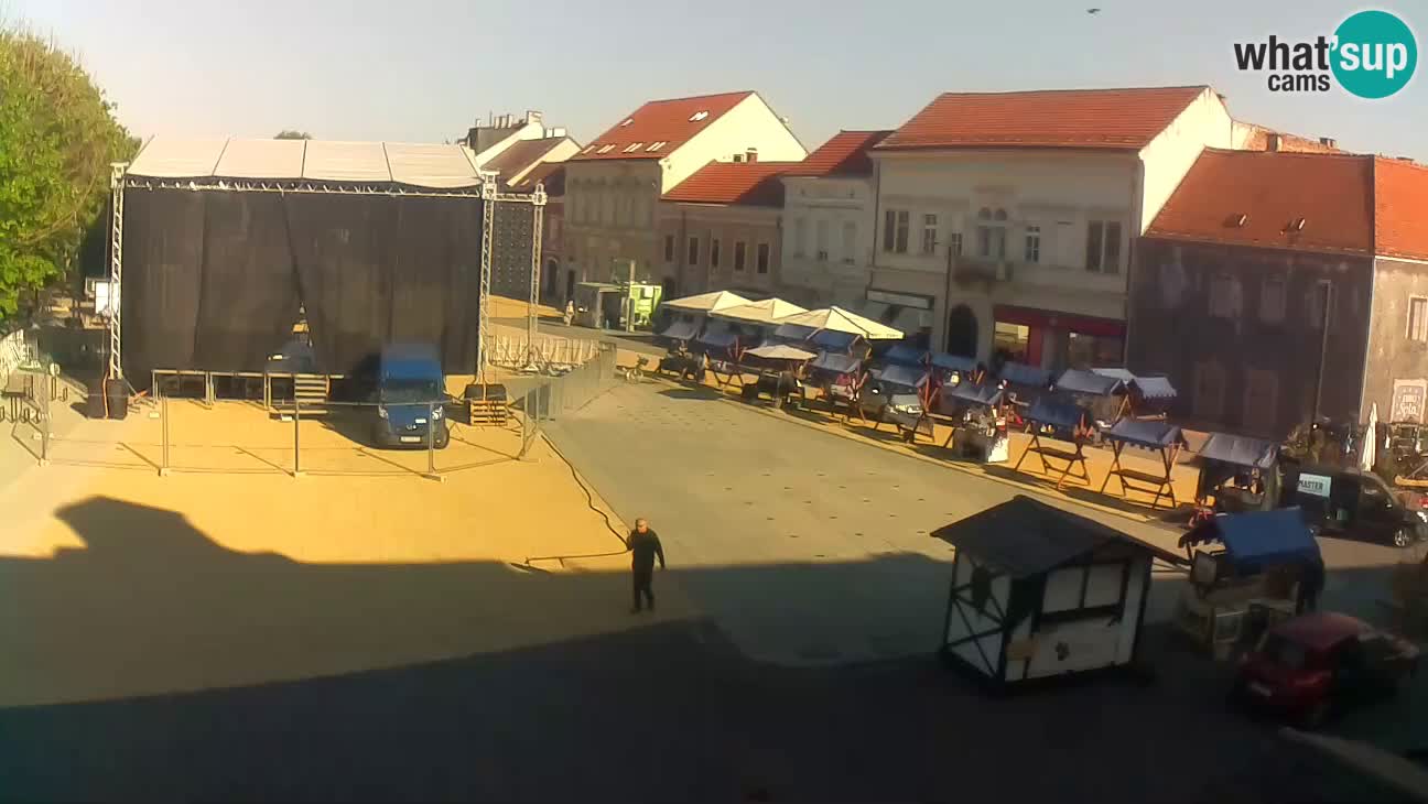 Webcam live Koprivnica – Zrinski trg
