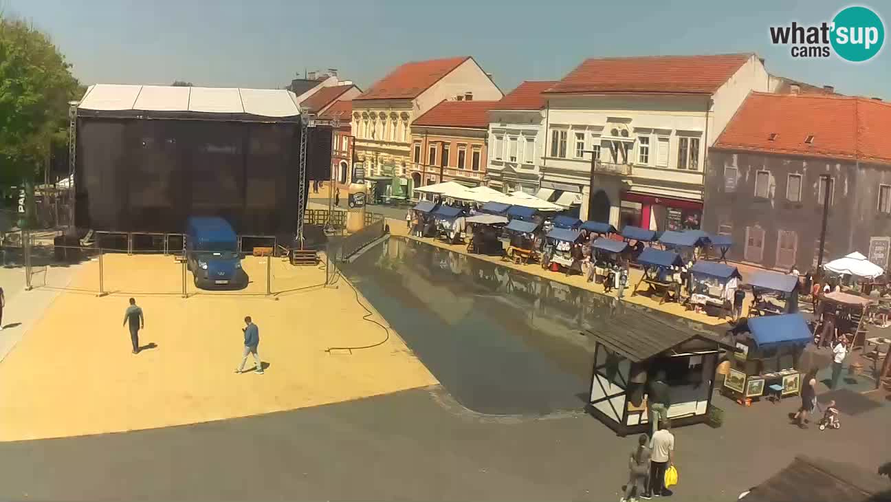 Webcam live Koprivnica – Zrinski trg