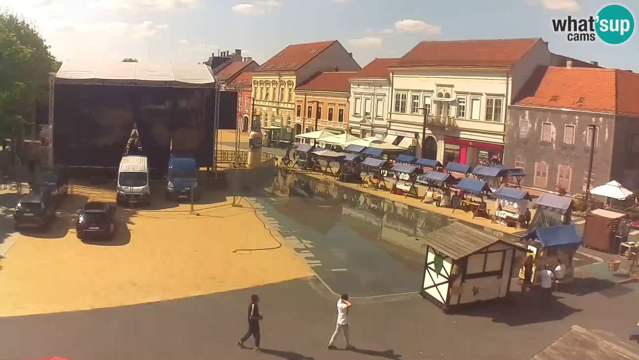 Spletna kamera Koprivnica – Zrinski trg