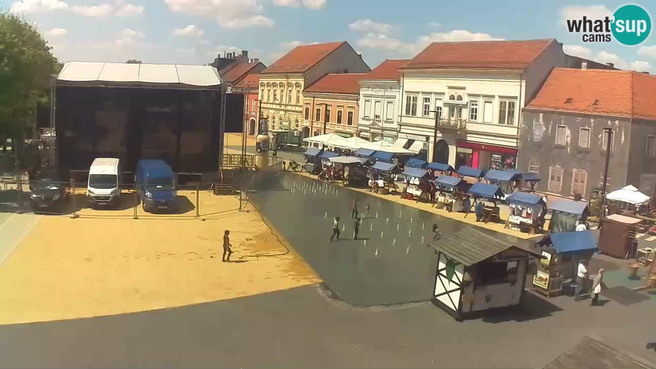 Spletna kamera Koprivnica – Zrinski trg