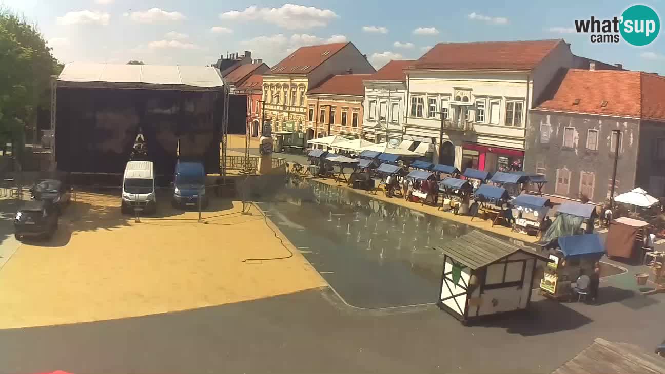 Spletna kamera Koprivnica – Zrinski trg