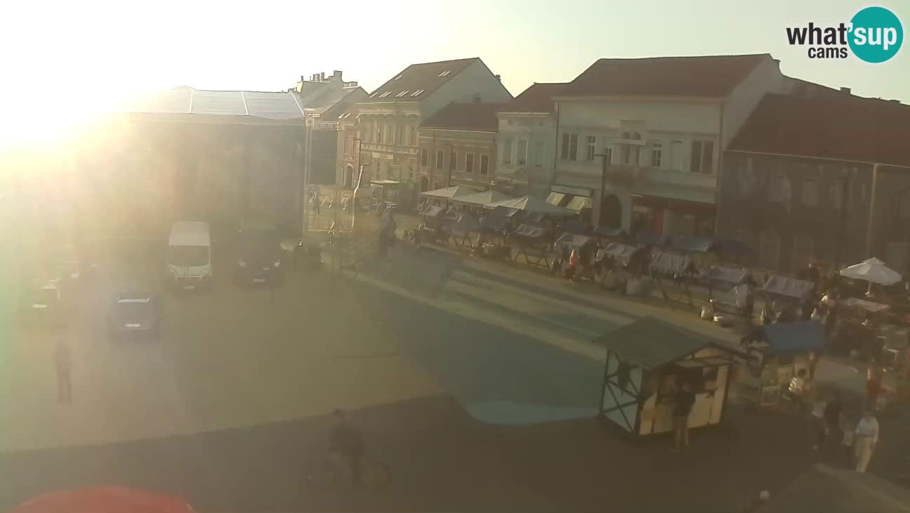 Webcam live Koprivnica – Zrinski trg