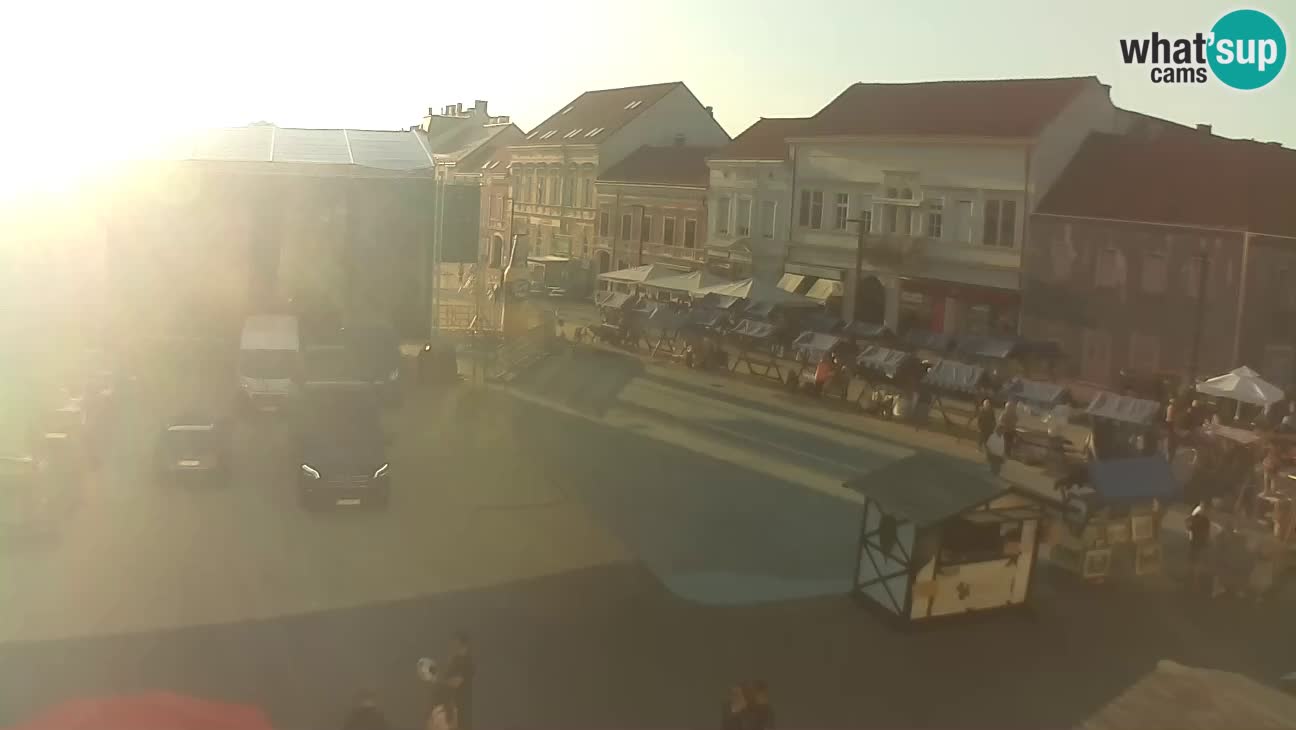 Spletna kamera Koprivnica – Zrinski trg