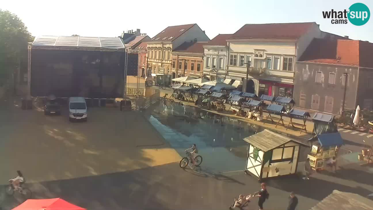 Webcam live Koprivnica – Zrinski trg