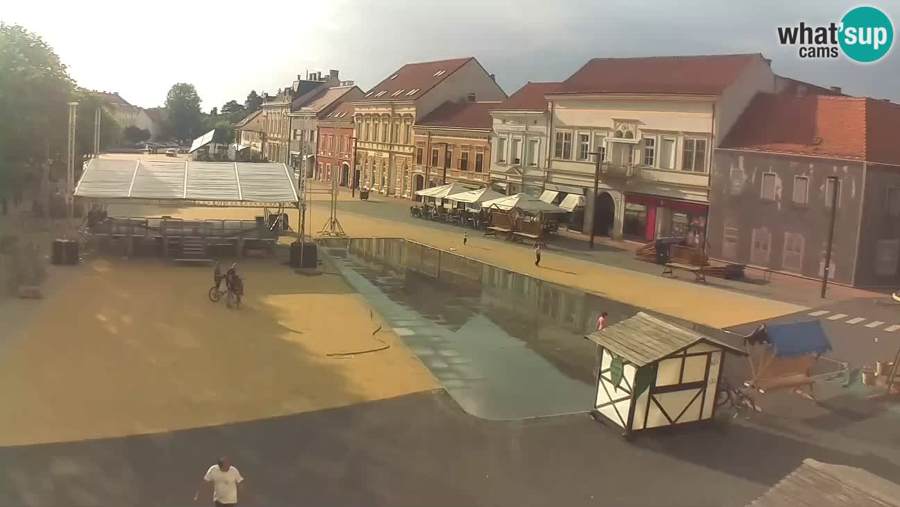 Web kamera Koprivnica – Zrinski trg