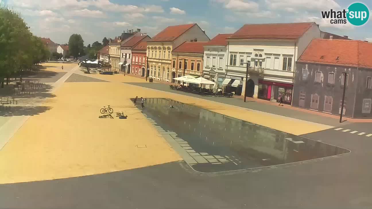 Webcam live Koprivnica – Zrinski trg
