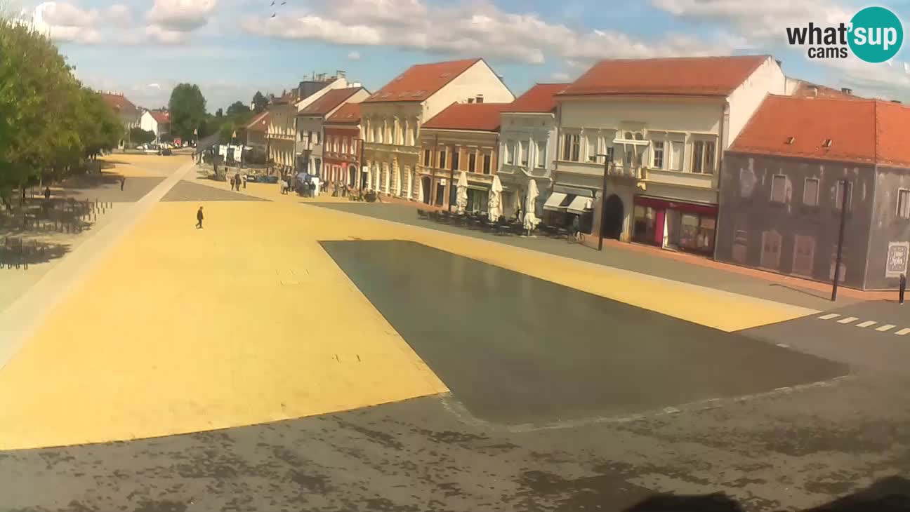 Webcam live Koprivnica – Zrinski trg