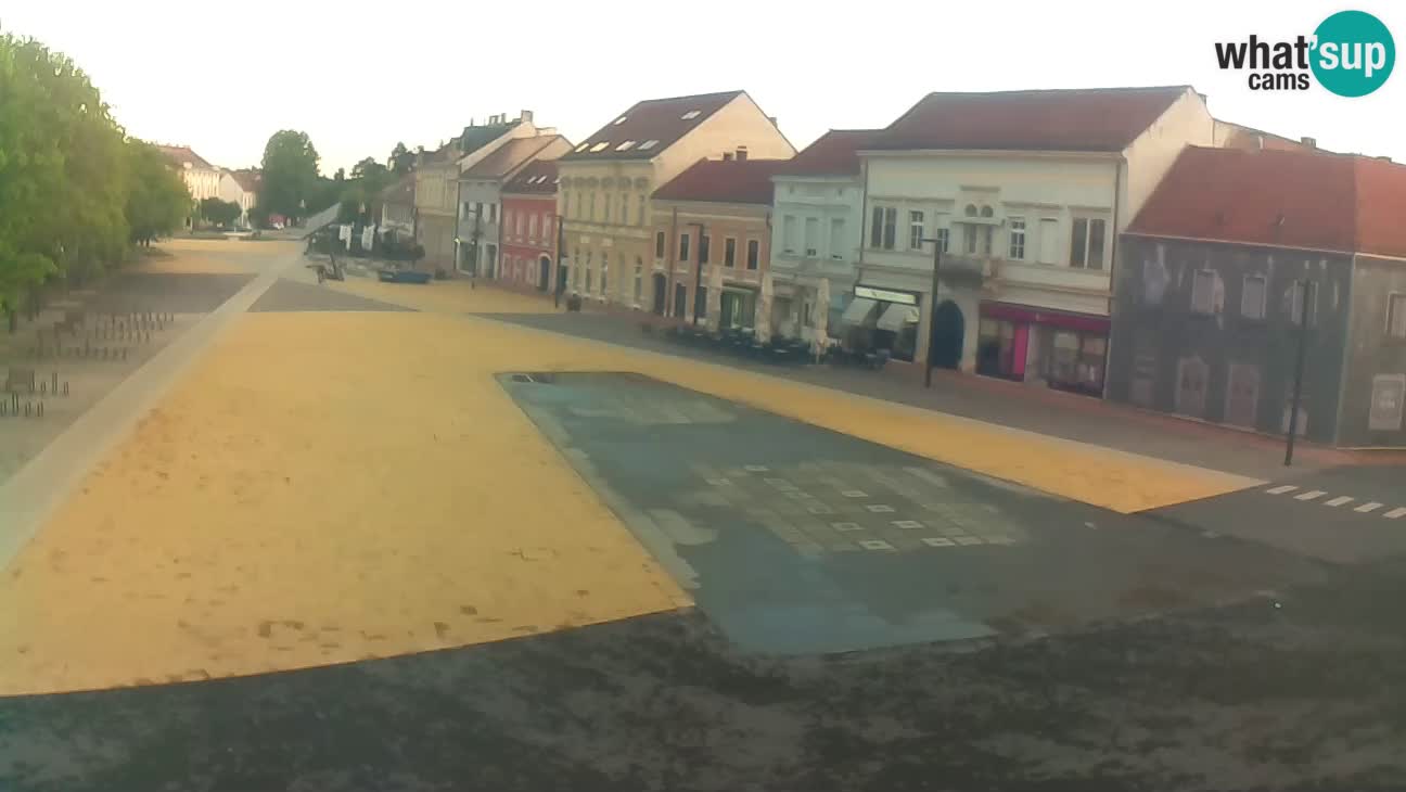 Webcam live Koprivnica – Zrinski trg