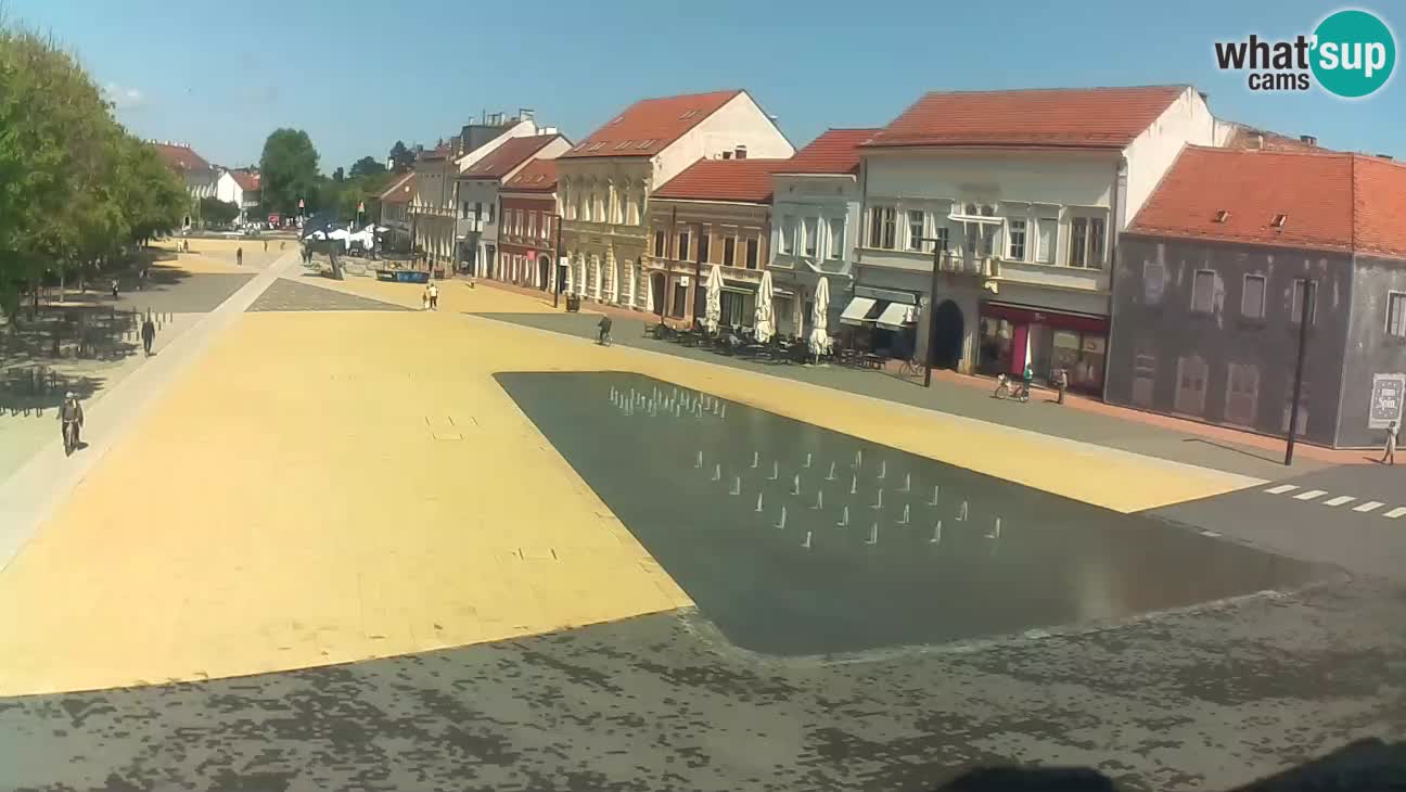 Webcam live Koprivnica – Zrinski trg