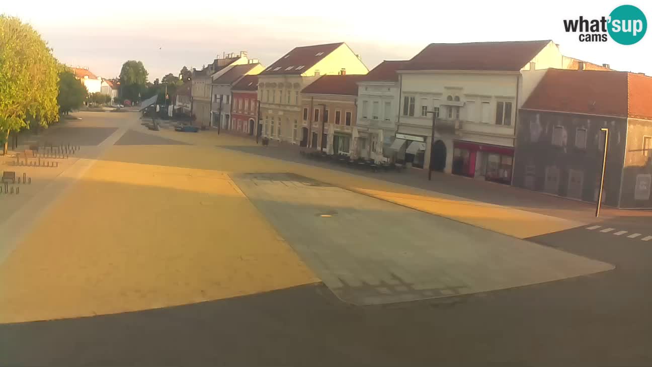 Webcam live Koprivnica – Zrinski trg