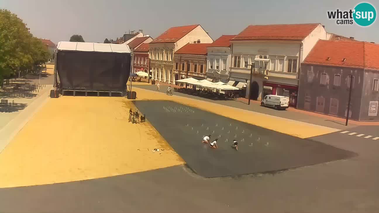 Webcam live Koprivnica – Zrinski trg