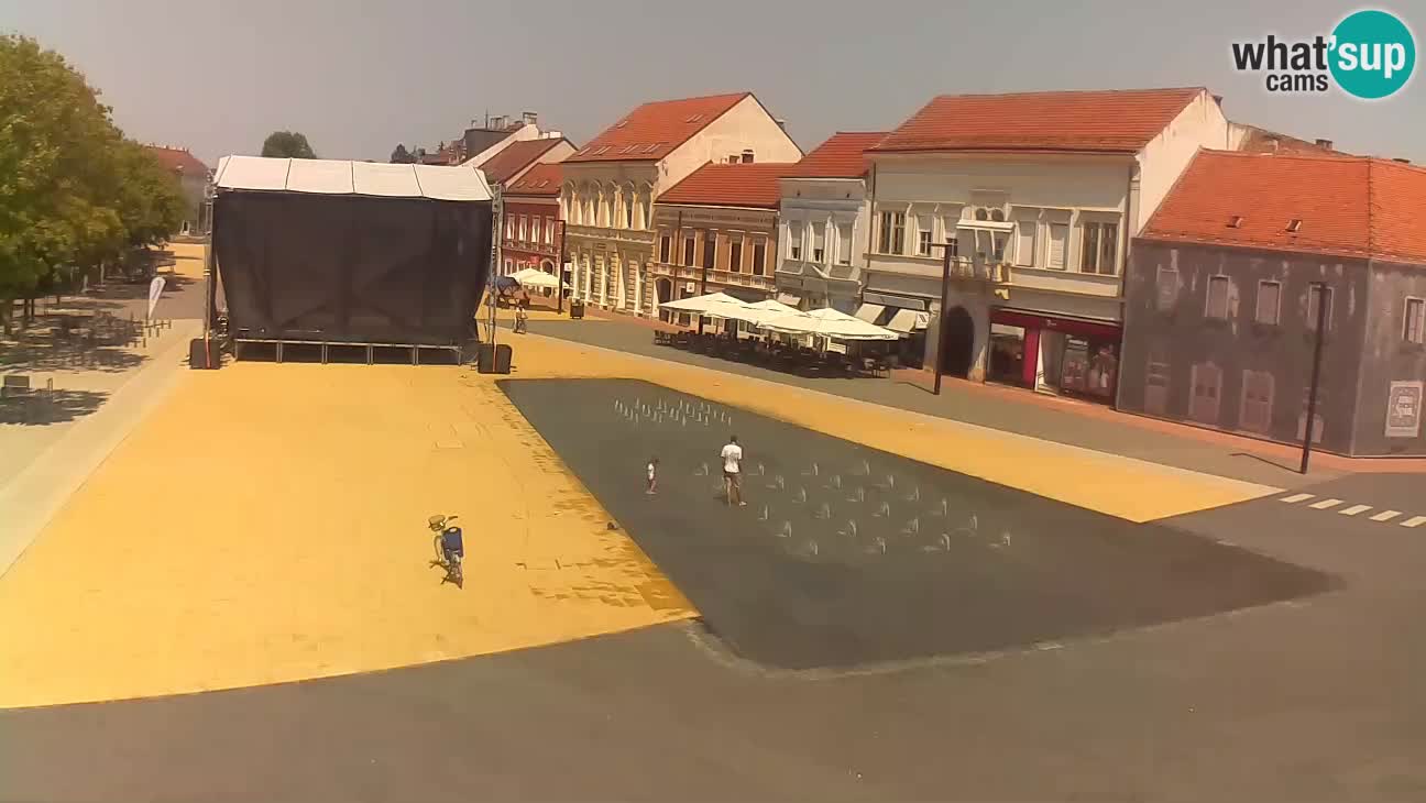 Webcam live Koprivnica – Zrinski trg