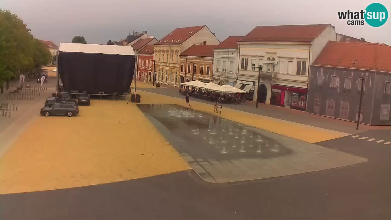 Webcam live Koprivnica – Zrinski trg