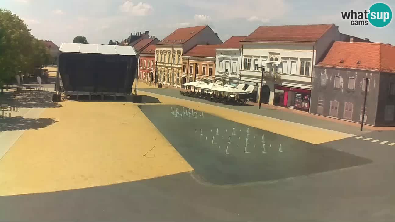 Webcam live Koprivnica – Zrinski trg
