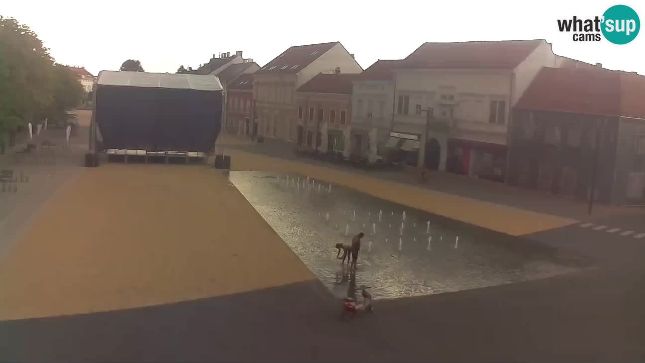 Webcam live Koprivnica – Zrinski trg