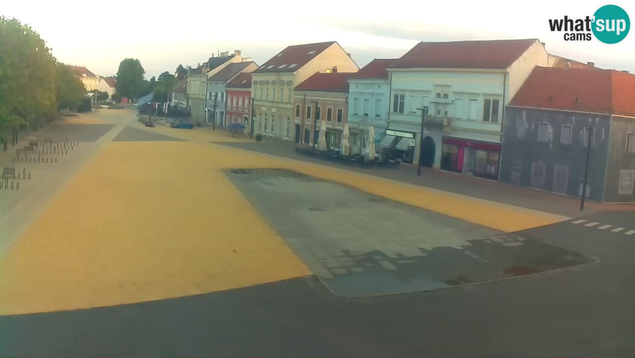Webcam live Koprivnica – Zrinski trg