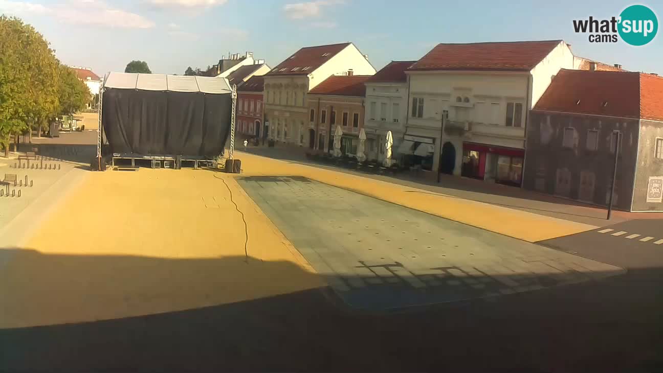 Webcam live Koprivnica – Zrinski trg