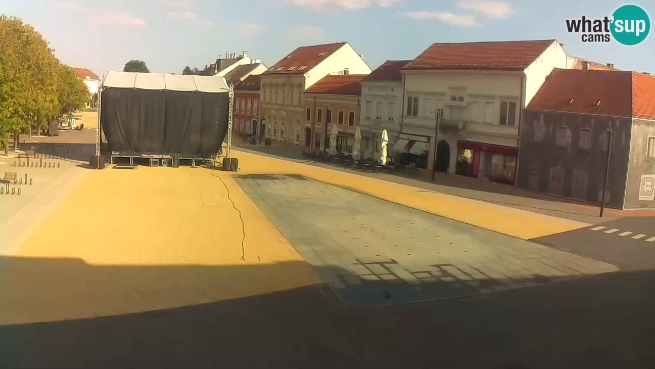 Webcam live Koprivnica – Zrinski trg