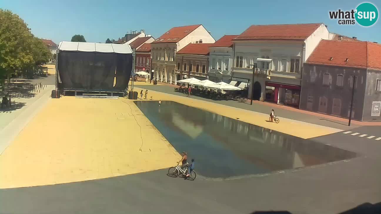 Webcam live Koprivnica – Zrinski trg