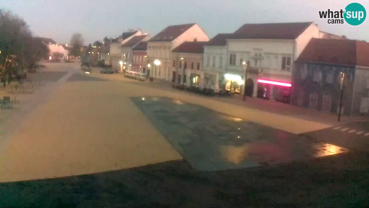 Webcam live Koprivnica – Zrinski trg
