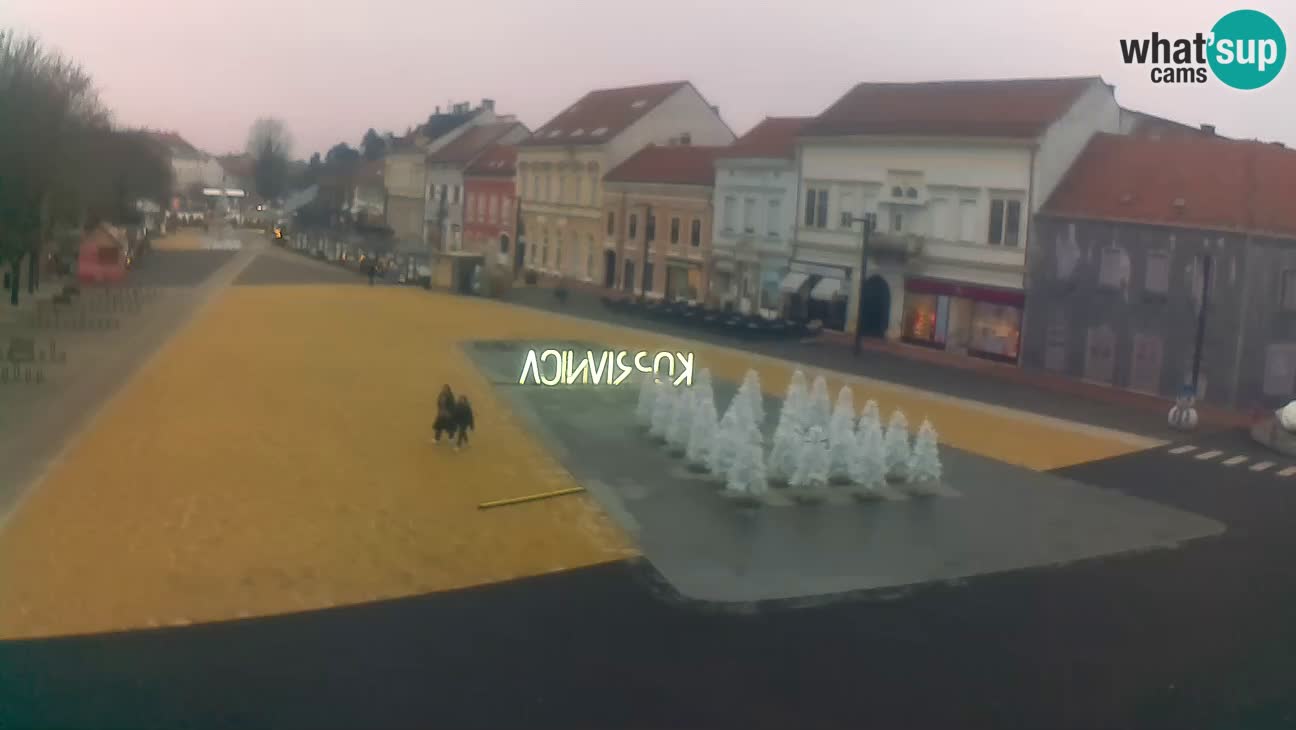 Web kamera Koprivnica – Zrinski trg