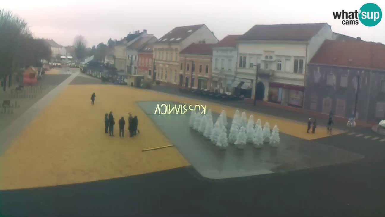 Webcam live Koprivnica – Zrinski trg