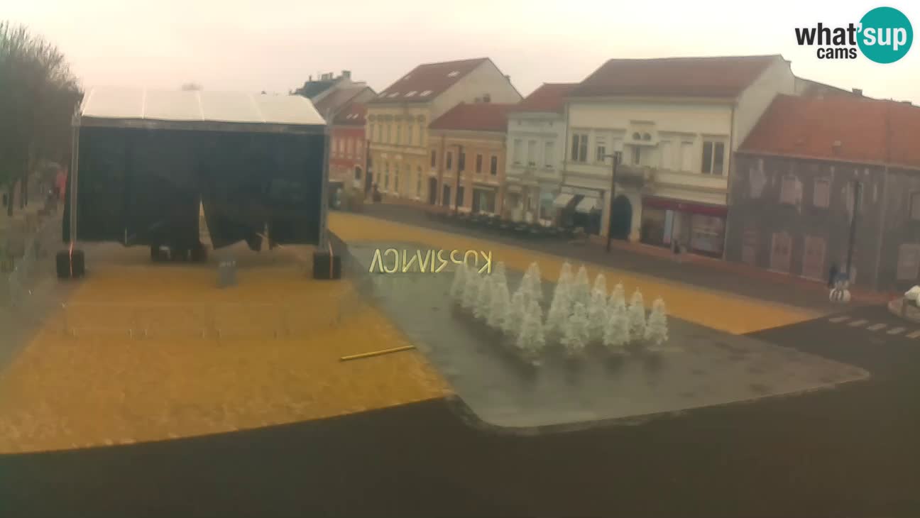 Webcam live Koprivnica – Zrinski trg