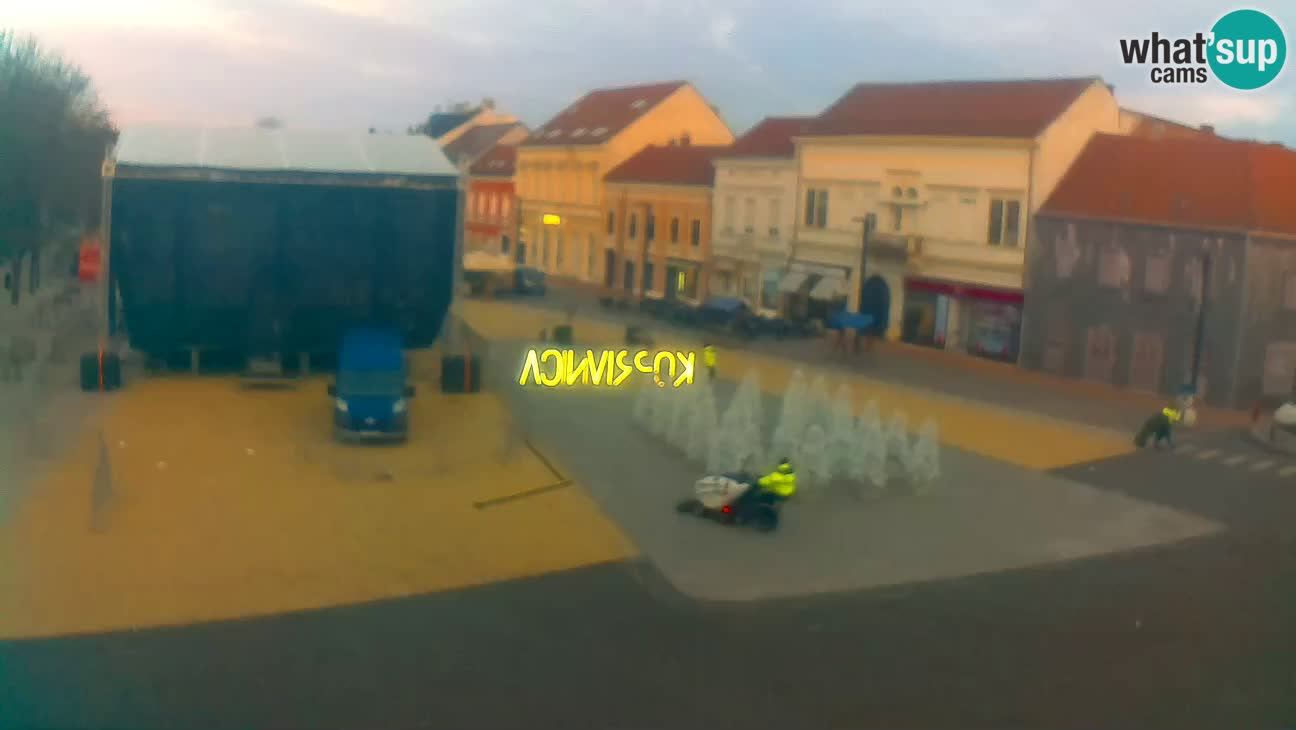 Webcam live Koprivnica – Zrinski trg