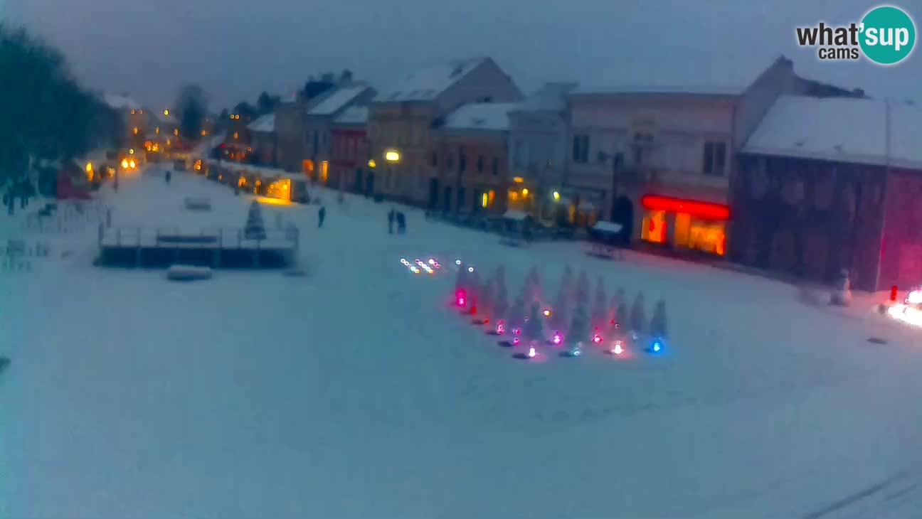 Webcam live Koprivnica – Zrinski trg