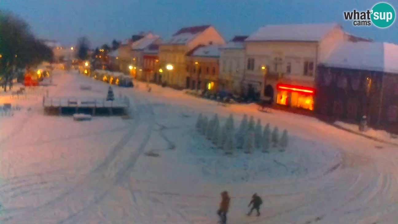 Webcam live Koprivnica – Zrinski trg