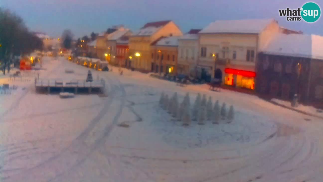 Webcam live Koprivnica – Zrinski trg